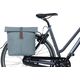 Basil Sakwa miejska podwójna BASIL CITY DOUBLE PANNIER BAG MIK 28-32L, MIK System (ready to go), graphite blue (NEW 2024)