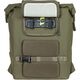 Basil Plecak/Sakwa rowerowa BASIL SOHO BACKPACK NORDLICHT17L, mocowanie na haki Hook-On System, wodoodporny poliester, oświetlenie, moss green (NEW 2024)