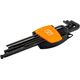 Bahco Klucze imbusowe z kulką i magnetyzerem 9 szt. 1.5-10 mm BAHCO