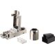 Equip Equip 121172 wtyczka RJ-45 Czarny, Stal nierdzewna
