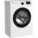 Pralka Beko BEKO Skalbimo mašina WUE7612XBWS, 7kg, Energy class A, 49 cm, 1200 rpm, Inverter motor, Steam Cure, Hygiene+