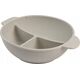 Canpol CANPOL BABIES silikoninis neslystantis dubenėlis DOTS, 3 skyrių, 360 ml, 51/403_grey