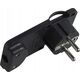 Adapter AV MicroConnect Microconnect PESCHPLUG-B adapter wtyczek zasilających Typu F Czarny