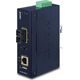 Konwerter światłowodowy Planet PLANET IP30 Industrial 10/100/1000BAS konwerter sieciowy 1000 Mbit/s Niebieski