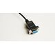 Kabel MicroConnect Microconnect IBM029B-1,8 kabel równoległy Czarny 1,8 m DB-9 DB-25