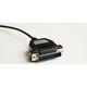 Kabel MicroConnect Microconnect IBM029B-1,8 kabel równoległy Czarny 1,8 m DB-9 DB-25