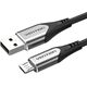 Kabel USB Vention USB-A - micro-B 0.5 m Czarny (COAHD)