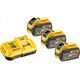 Dewalt Priedų rinkinys DeWalt DCB118X3| 18/54 V| 3x9,0 Ah + pakrovėjas DCB118
