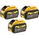 Dewalt Priedų rinkinys DeWalt DCB118X3| 18/54 V| 3x9,0 Ah + pakrovėjas DCB118