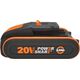 Worx Akumuliatorius 20V Li 2,0Ah, Worx WA3639