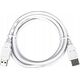 PremiumCord Prodlužovací kabel USB 3.0 Super-speed 5Gbps A-A, MF, 9pin, 3m, bílá