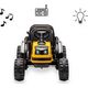 Milly Mally Milly Mally Pojazd na akumulator Traktor z przyczepą Farmer Yellow