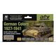 Vallejo Vallejo: AFV - German Colors 1927-1941 8x17