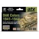 Vallejo Vallejo: AFV - DAK Colors 1941-1944 6x17