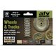 Vallejo Vallejo: AFV - Wheels, Tracks  6x17