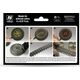 Vallejo Vallejo: AFV - Wheels, Tracks  6x17