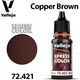Vallejo Vallejo: 72.421 - Xpress Color - Copper Brown (18 ml)
