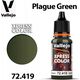 Vallejo Vallejo: 72.419 - Xpress Color - Plague Green (18 ml)