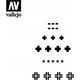 Vallejo Vallejo: Stencils - Assorted German WWII Tank Mark