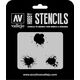 Vallejo Vallejo: Stencils - Paint Stains