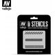 Vallejo Vallejo: Stencils - Tyre Markings