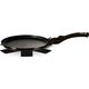 Patelnia Berlinger Haus PATELNIA NALEŚNIKOWA Z POWŁOKĄ GRANITOWĄ 28CM DO NALEŚNIKÓW BERLINGER HAUS SHINY BLACK BH-7132