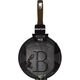 Patelnia Berlinger Haus PATELNIA NALEŚNIKOWA Z POWŁOKĄ GRANITOWĄ 28CM DO NALEŚNIKÓW BERLINGER HAUS SHINY BLACK BH-7132