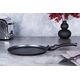 Patelnia Berlinger Haus PATELNIA NALEŚNIKOWA Z POWŁOKĄ GRANITOWĄ 28CM DO NALEŚNIKÓW BERLINGER HAUS SHINY BLACK BH-7132