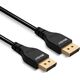 Kabel Lindy Cable Lindy Slim DisplayPort 1.4 Cable Lindy 0,5m