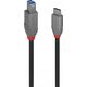 Kabel USB Lindy Cable Lindy USB 3.2 Typ C an B Anthra Line 0,5m