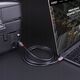 Kabel USB Lindy Cable Lindy USB 3.2 Typ C an B Anthra Line 0,5m
