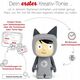 Tonies Tonies Starterset anthrazit (Toniebox + Kreativ-Tonie)