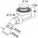 Syfon NICOL SHOWER SIPHON TB50P