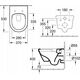 Miska WC Sourcing ARCHITECTURA WWC COMBI PACK 4694HR01
