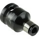 Dedra Adapter udarowy 1/2''-1/4'' HEX, dł. 38mm