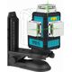 Dedra Multilaser 3D 18V, zielony, walizka SAS