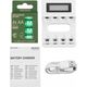 Ładowarka Deltaco USB Battery charger for 4xAA/AAA Ni-MH/N