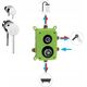 Ferro FIESTA BOX bateria podtynkowa natryskowa3-funkcyjna, chrom