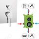 Ferro FIESTA BOX bateria podtynkowa natryskowa 2-funkcyjna, chrom