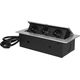 Energizer ORNO SOCKETS INSERTED INTO THE COUNTERTOP 3x2P+WITH FLOW RANT FRE 3 M SILVER