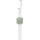 Podstawka Uniq UNIQ Pod samoprzylepny organizer do kabli zestaw 8szt zielony/mist green