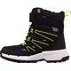 Kappa Buty dla dzieci Kappa Floki Tex czarno-limonkowe 260975K 1133 30