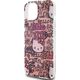 Sourcing Hello Kitty HKHCP15SHDGPTP iPhone 15 / 14 / 13 6.1" pink/pink hardcase IML Tags Graffiti