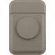 Podstawka Uniq UNIQ Flixa magnetyczny portfel na karty z podpórką szary/flint grey MagSafe