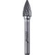 Dedra Frez trzpieniowy ostroł.ostry G10x20mm, trzpień 6mm