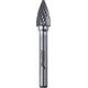 Dedra Frez trzpieniowy ostroł.ostry G10x20mm, trzpień 6mm