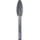 Dedra Frez trzpieniowy płomieniowy H12x32mm, trzpień 6mm