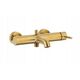 Bateria wannowa KFA BATERIA MOZA WANNOWA ŚCIENNA, POZIOMA, BRUSHED GOLD