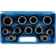 Geko Kpl. nasadek udarowych 1" do klucza przekł. 11el/17-41mm(3)