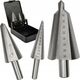 Wiertło Geko Zestaw wierteł bezstopniowych 3szt. 3-30mm (metal skrzynka) (50)